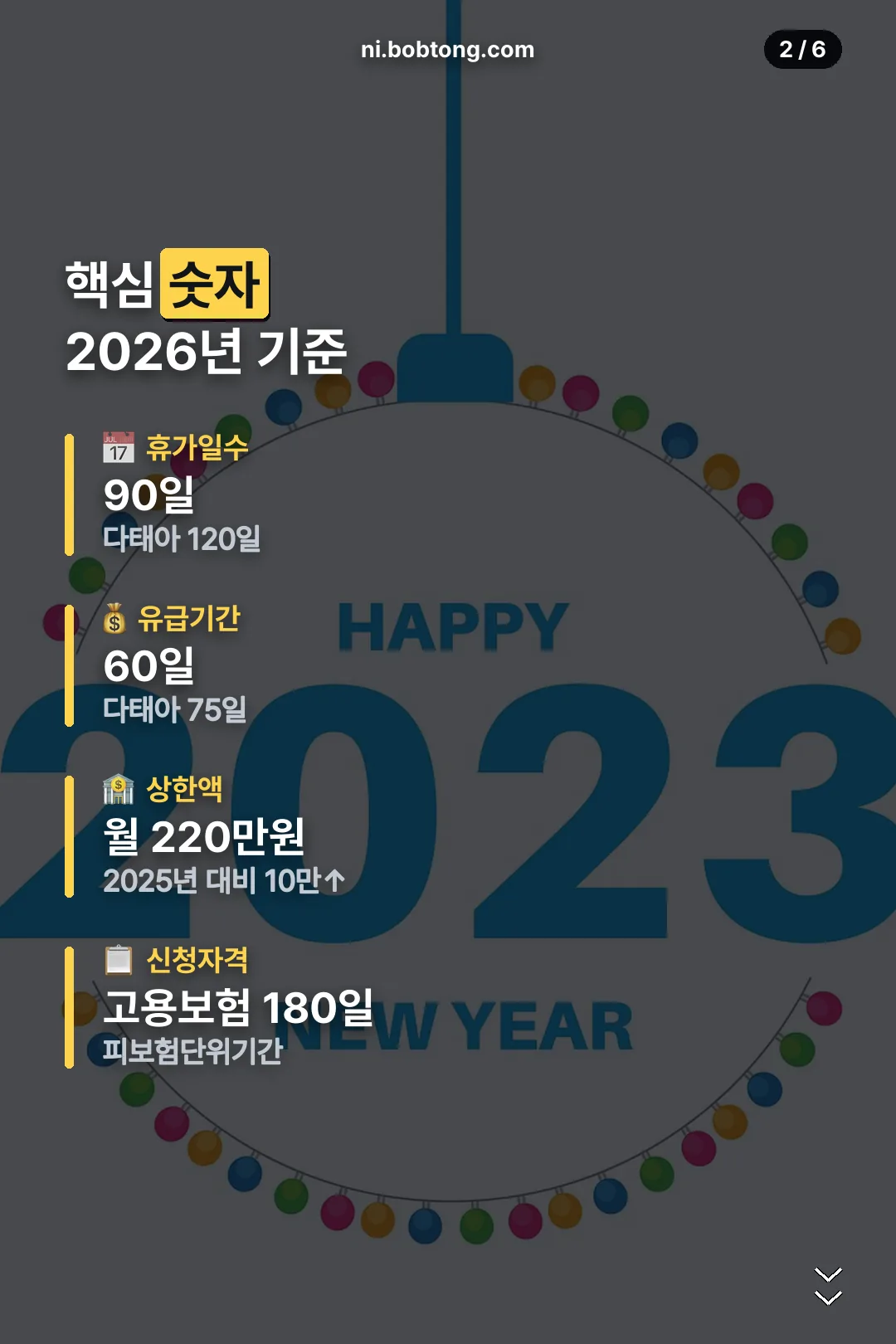 핵심 숫자 정리