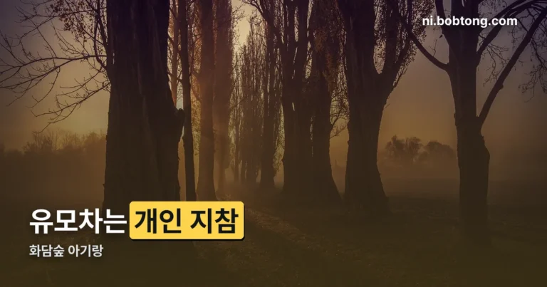 화담숲 아기랑 정리 썸네일